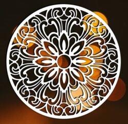 Ornament design pattern Ornament design pattern