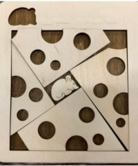 Puzzle of cheese