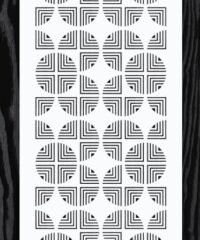 Seamless Modern Geometric Pattern