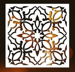 Square decoration Square decoration