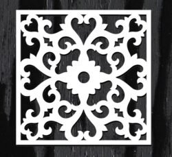 Square decoration Square decoration