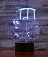 Tractor Ted 3D Optical Illusion Tractor Ted 3D Optical Illusion