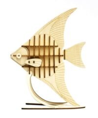 Wooden Fish On Stand