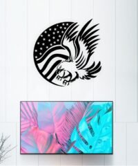 American eagle flag