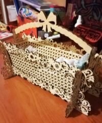 Beautiful patterned basket