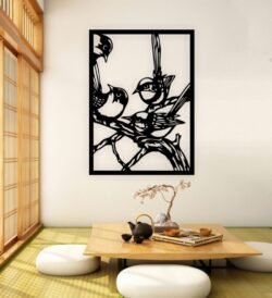Birds on a branch wall decor Birds on a branch wall decor