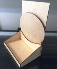 Box for sweets and flyer