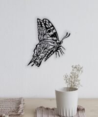 Butterfly with rose