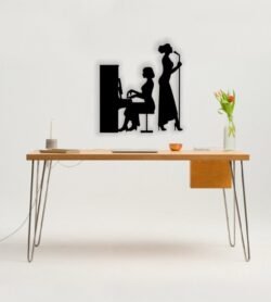 Concert piano wall decor