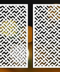 Design pattern panel screen