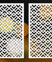 Design pattern panel screen