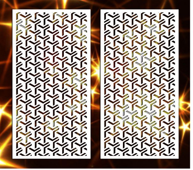 Design pattern panel screen