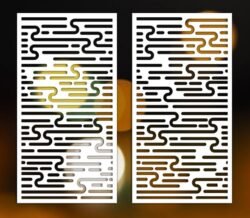 Design pattern panel screen Design pattern panel screen