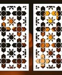 Design pattern panel screen