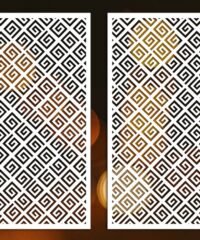 Design pattern panel screen
