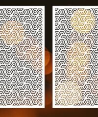 Design pattern panel screen