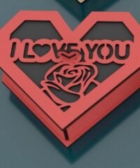 Heart gift box