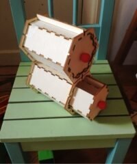 Hex drawer with cover