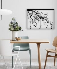 Music note tree panel