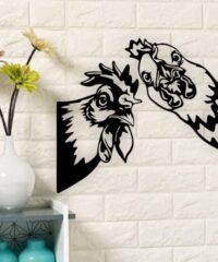 Roosters wall dcor