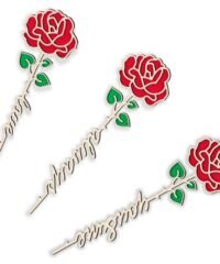 Rose with words