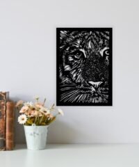Tiger wall decor