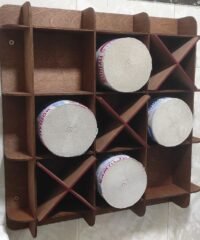 Toilet paper shelf