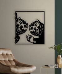 Bears wall decor