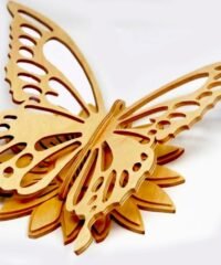Butterfly on a sunflower