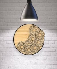Chrysanthemum wall decor