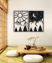 Day and night scene panel