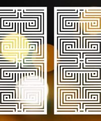 Design pattern panel screen