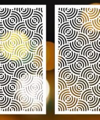 Design pattern panel screen