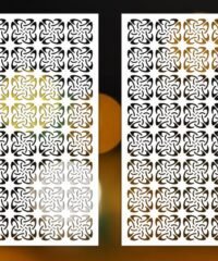Design pattern panel screen