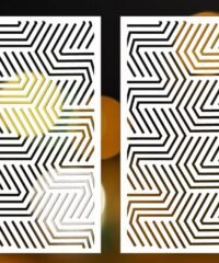 Design pattern panel screen