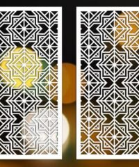 Design pattern panel screen