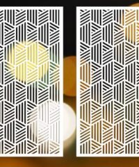Design pattern panel screen