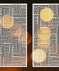 Design pattern panel screen