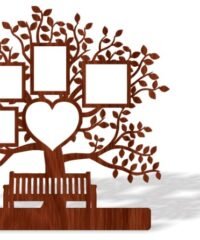 Family tree photo frame