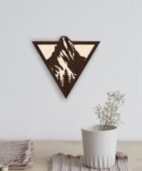 Mountain wall decor