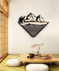 Moutain wall decor