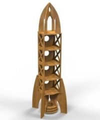 Spaceship Bookshelf Spaceship Kids Room Decor