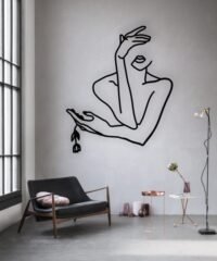 Woman with flower