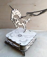 Box with pegasus