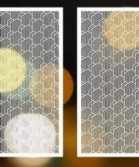 Design pattern panel screen