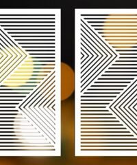 Design pattern panel screen
