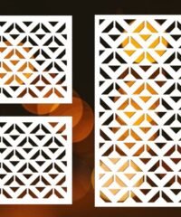 Design pattern panel screen