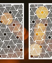Design pattern panel screen