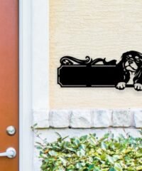 Dog address plate