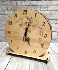 Piggy bank clock